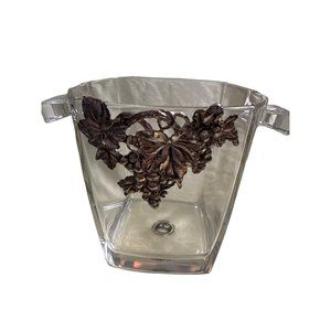 King Arthur Court Design Crystal Ice Bucket